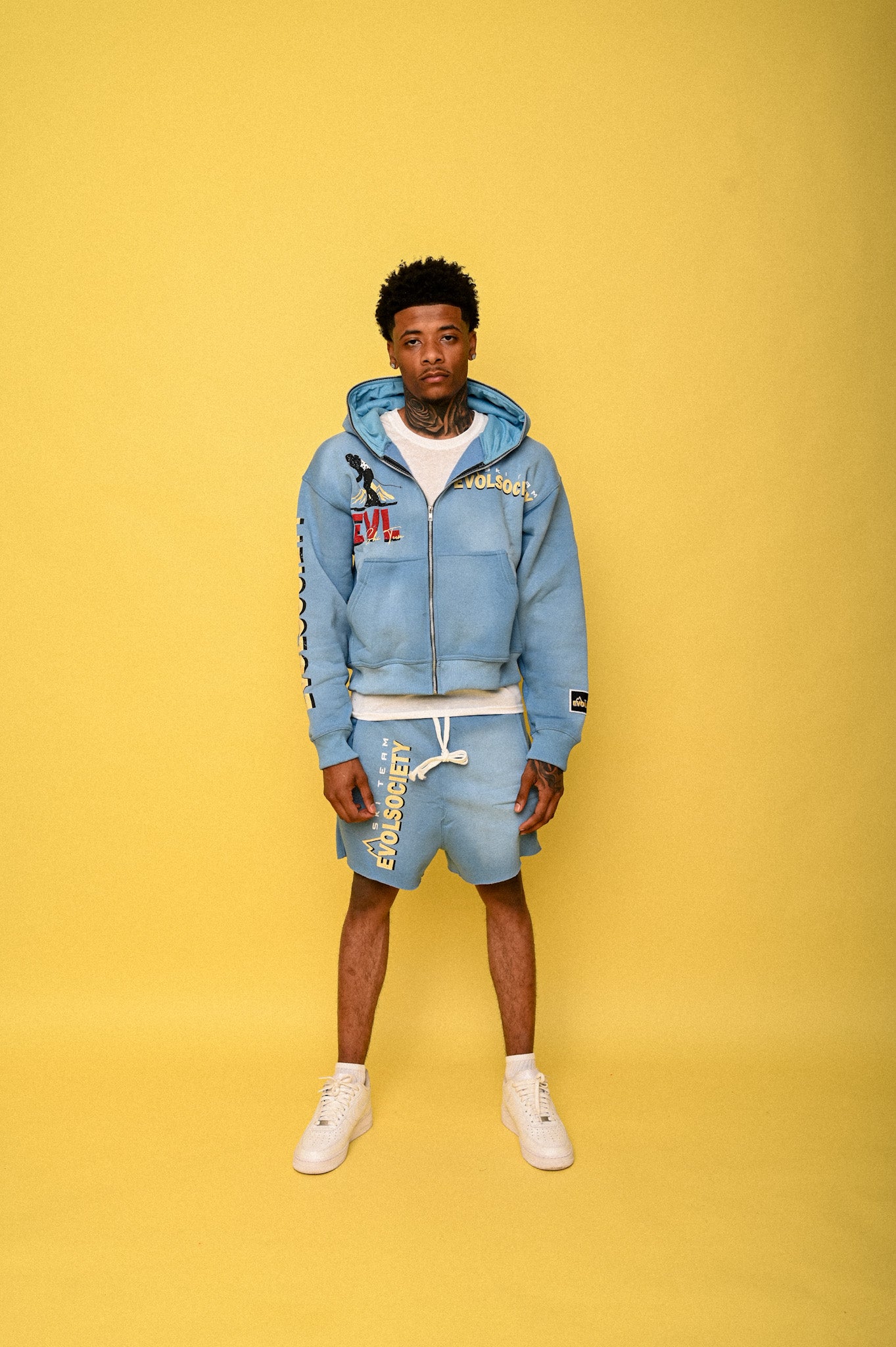 BLUE SKI SET