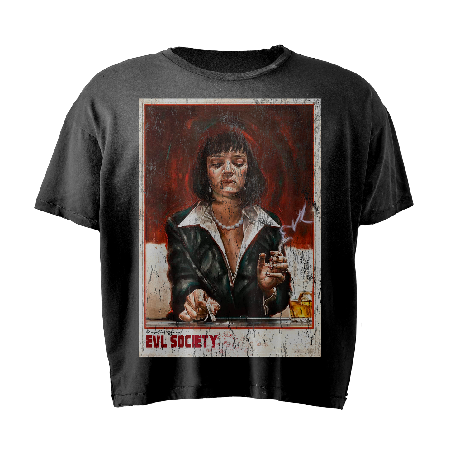 BLACK DSM TEE