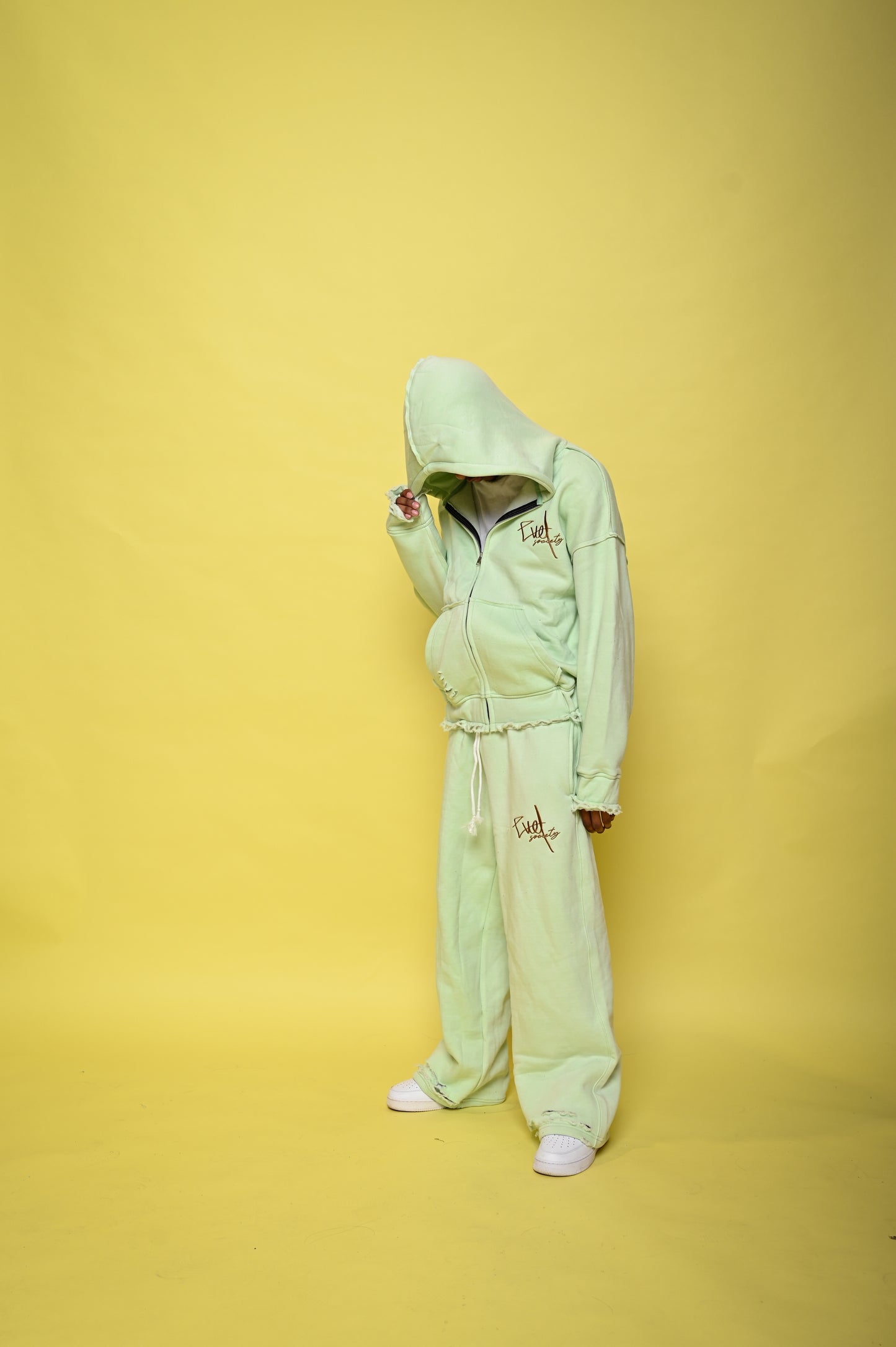MINT GREEN “ EVL CURSIVE “ SET