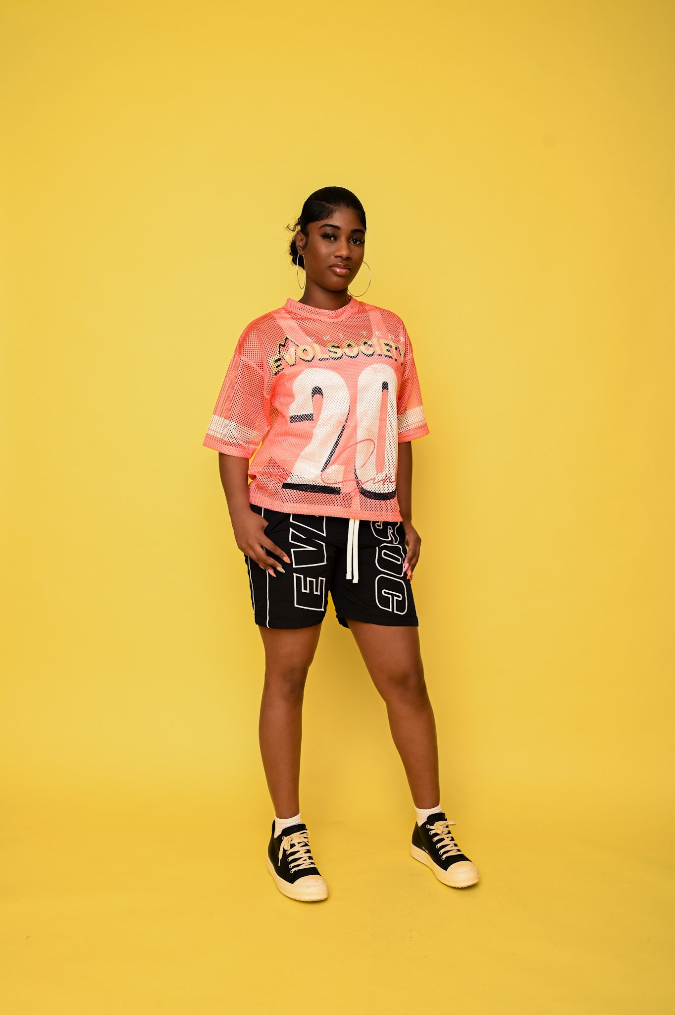 PEACH “EVL SKI “ JERSEY