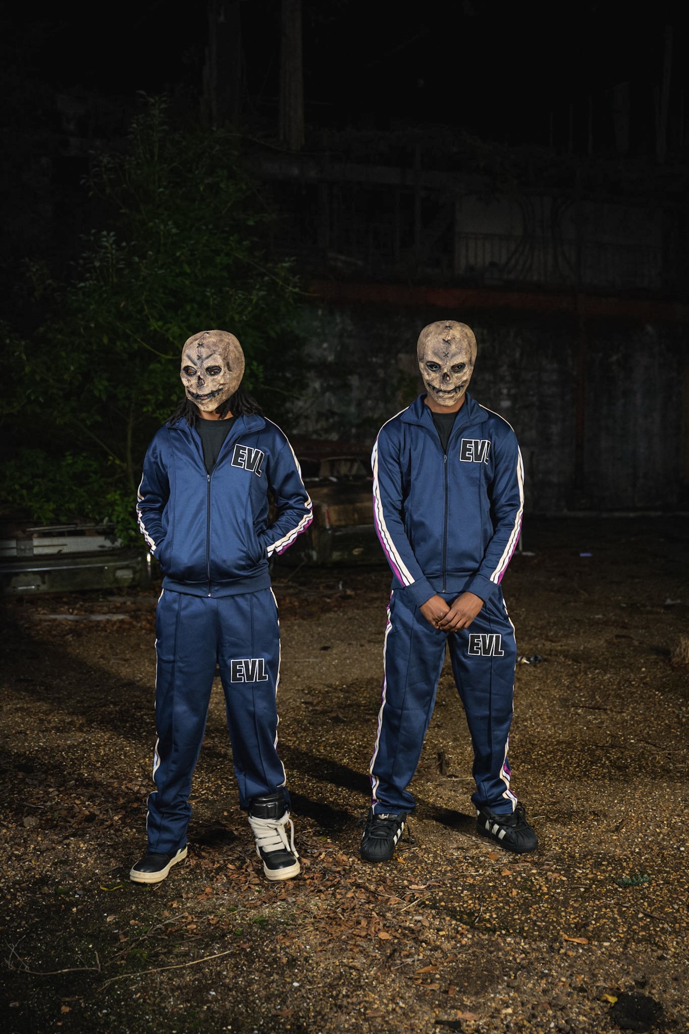 Blue/purple EVL Tracksuit