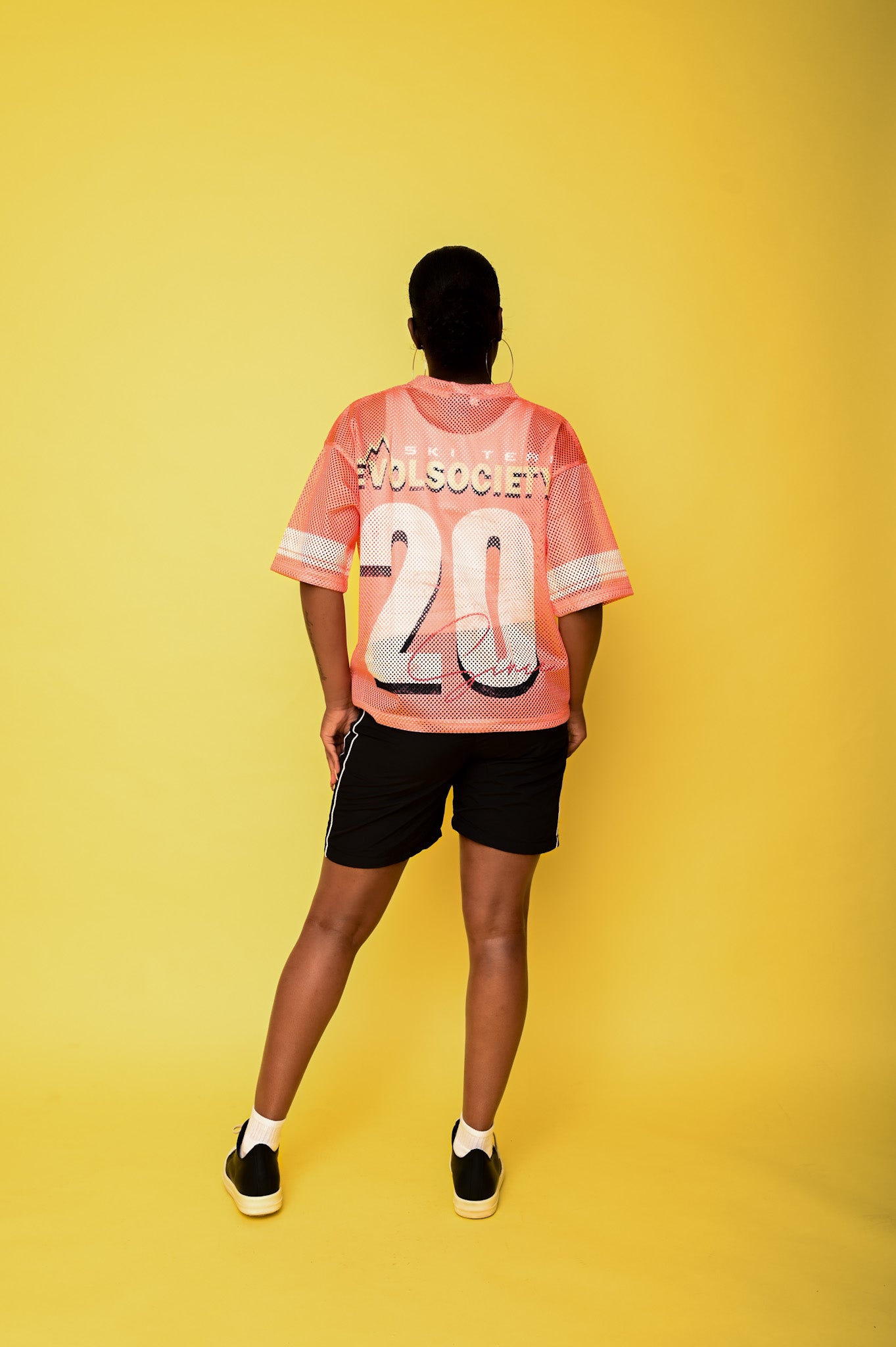 PEACH “EVL SKI “ JERSEY