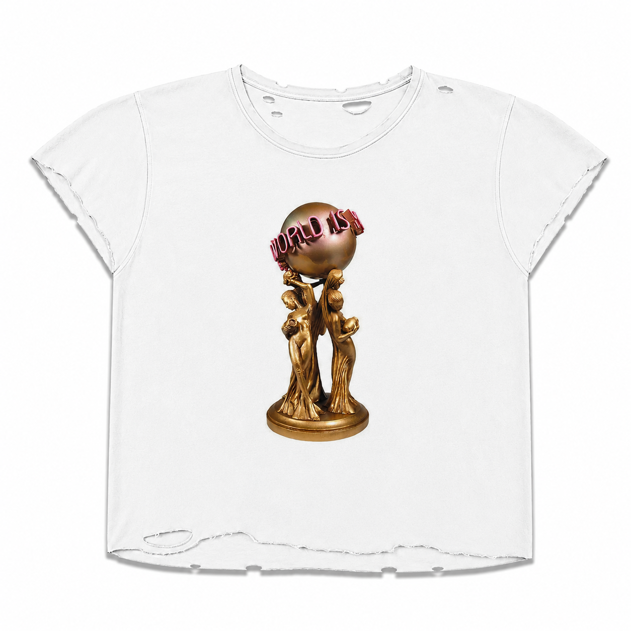 White Dsm Tee