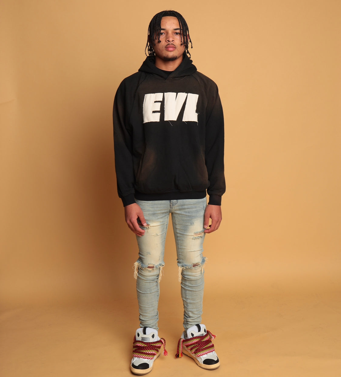 Black “EVL” Hoodie