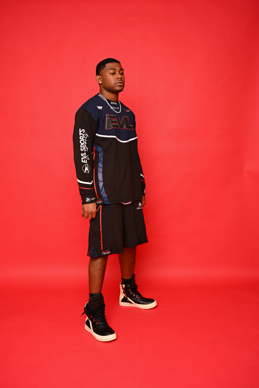 MENS BLCK RED BLUE XTREME SPORTS SET