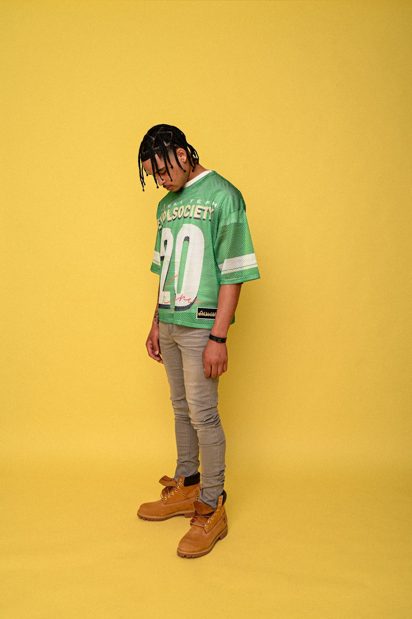 GREEN “EVL SKI “ JERSEY