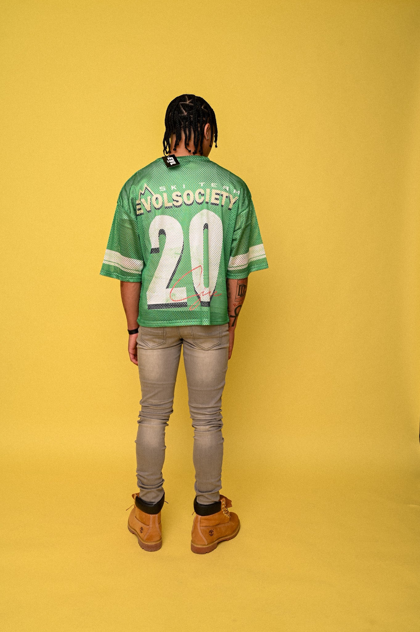GREEN “EVL SKI “ JERSEY