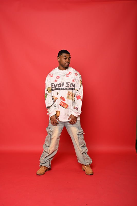 Tan Evl Lifestyle Tee