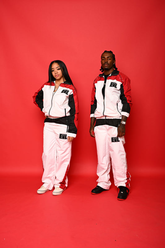 Red EVL Rhinestone set