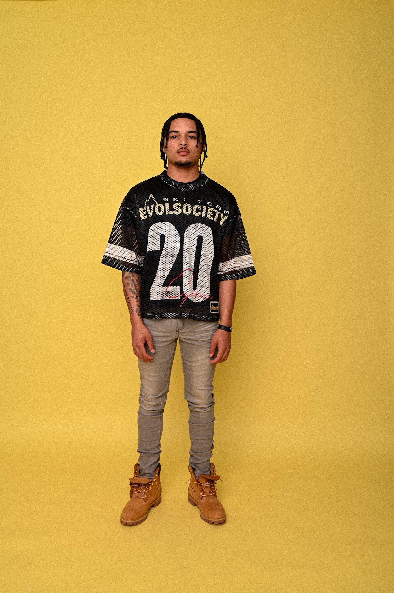 BLACK “EVL SKI” JERSEY
