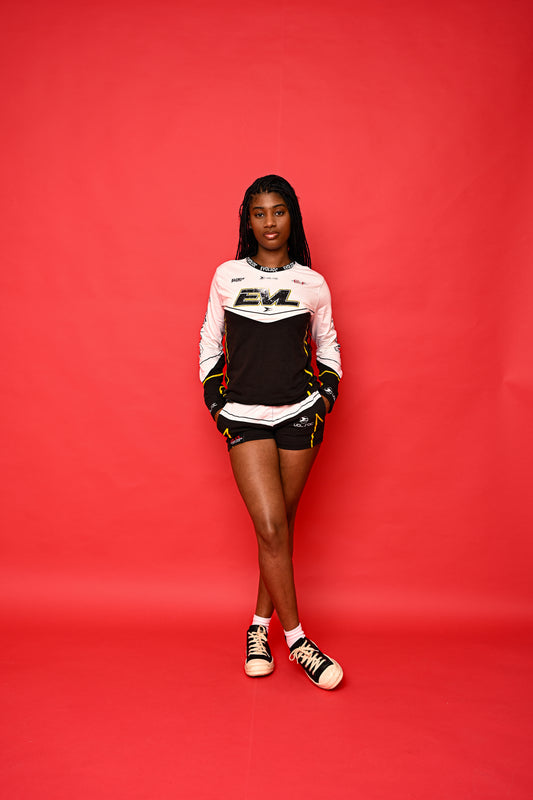 WMENS BLCK WHITE YELLA SET