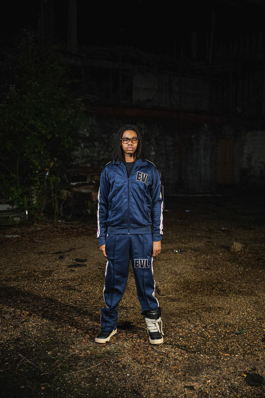 Blue/purple EVL Tracksuit