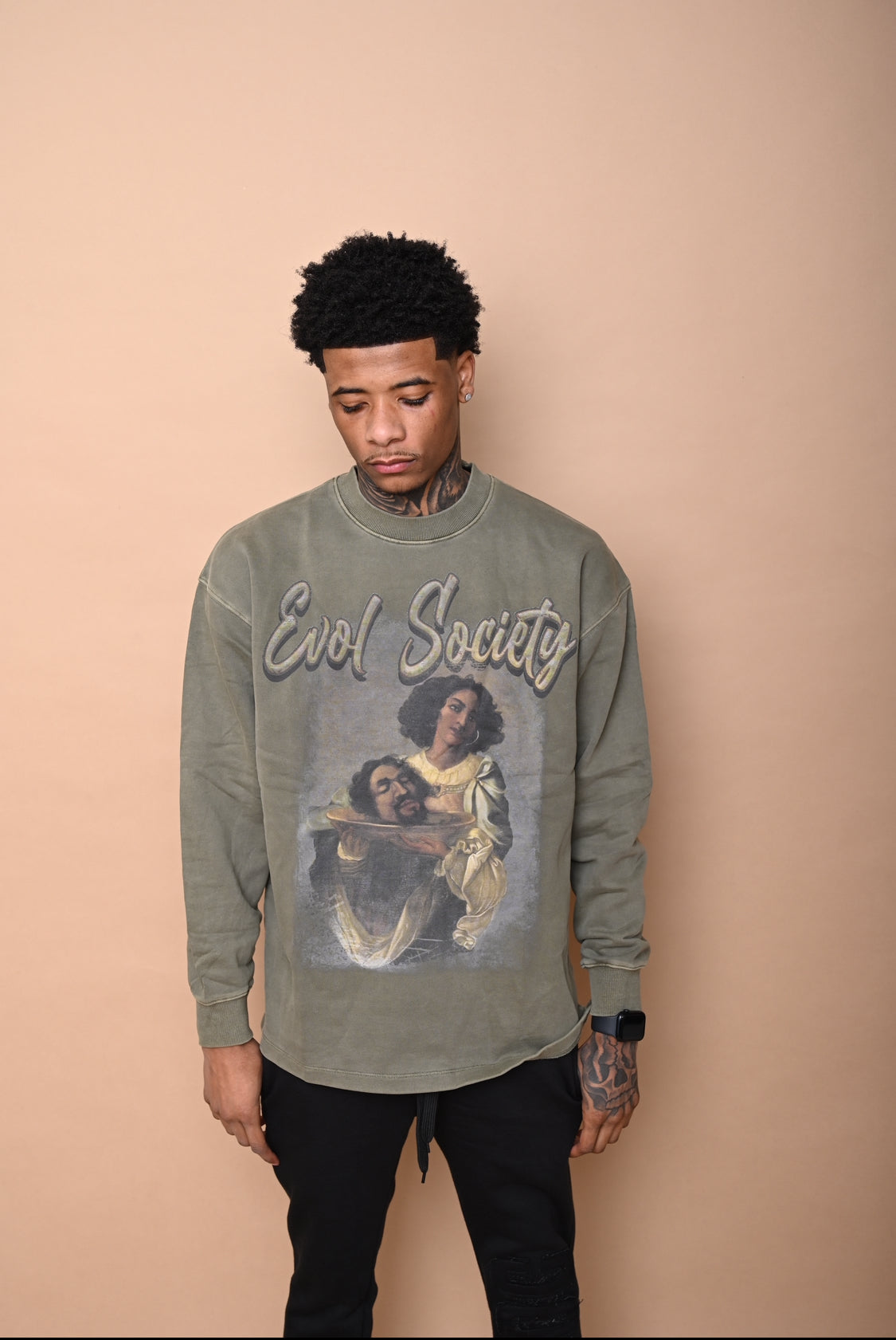 OLIVE “BETRAYED BY LOVE” SWEATSHIRT