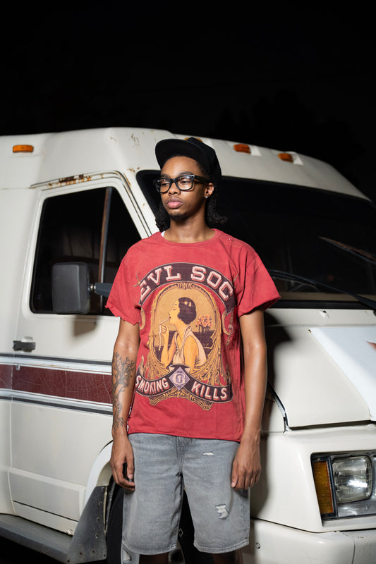 Red Smoking Kills Tee