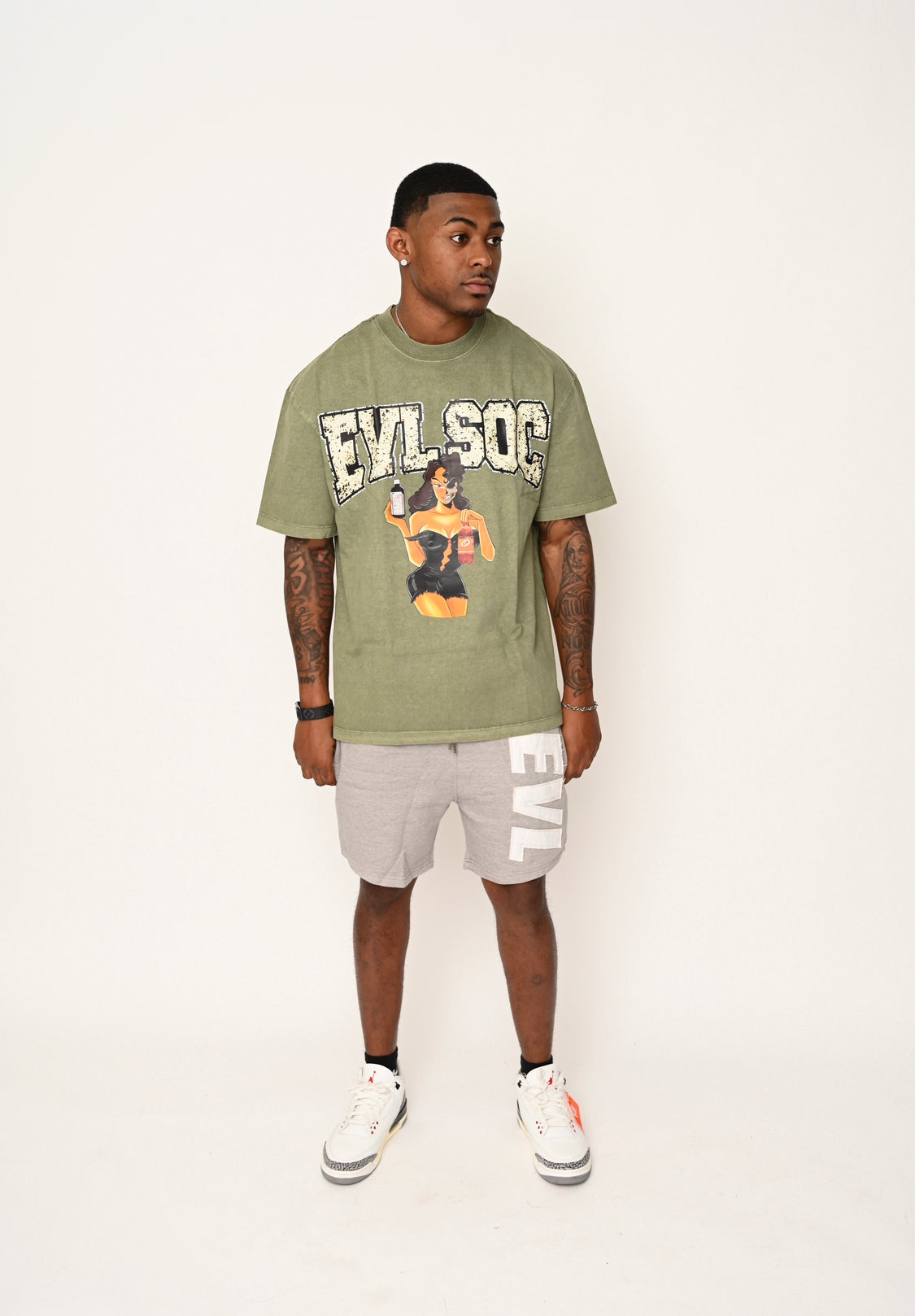 GREEN “DSM” TEE
