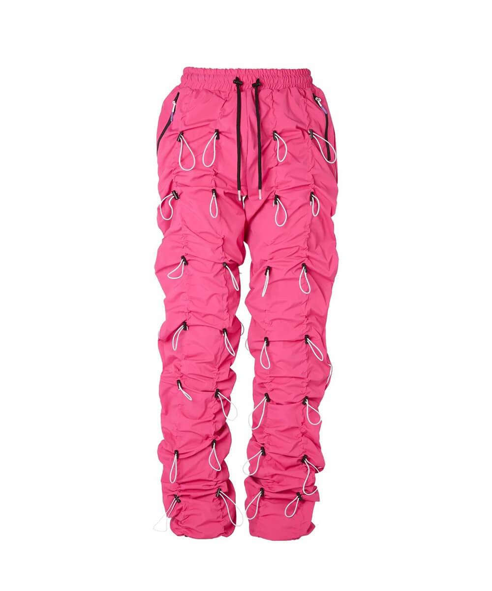 Pink “EVL” Bungee Pants