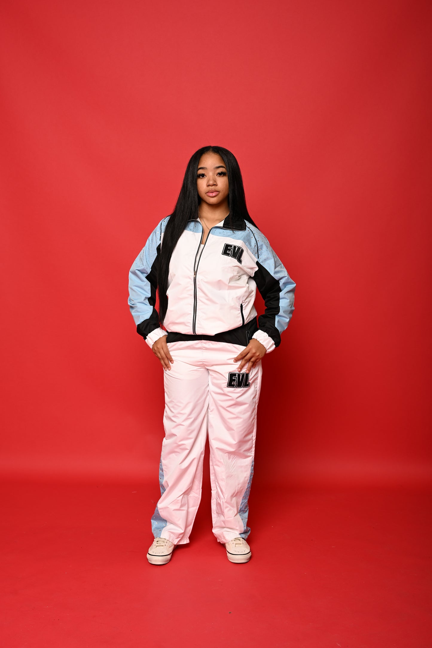 Blue EVL Rhinestone sets