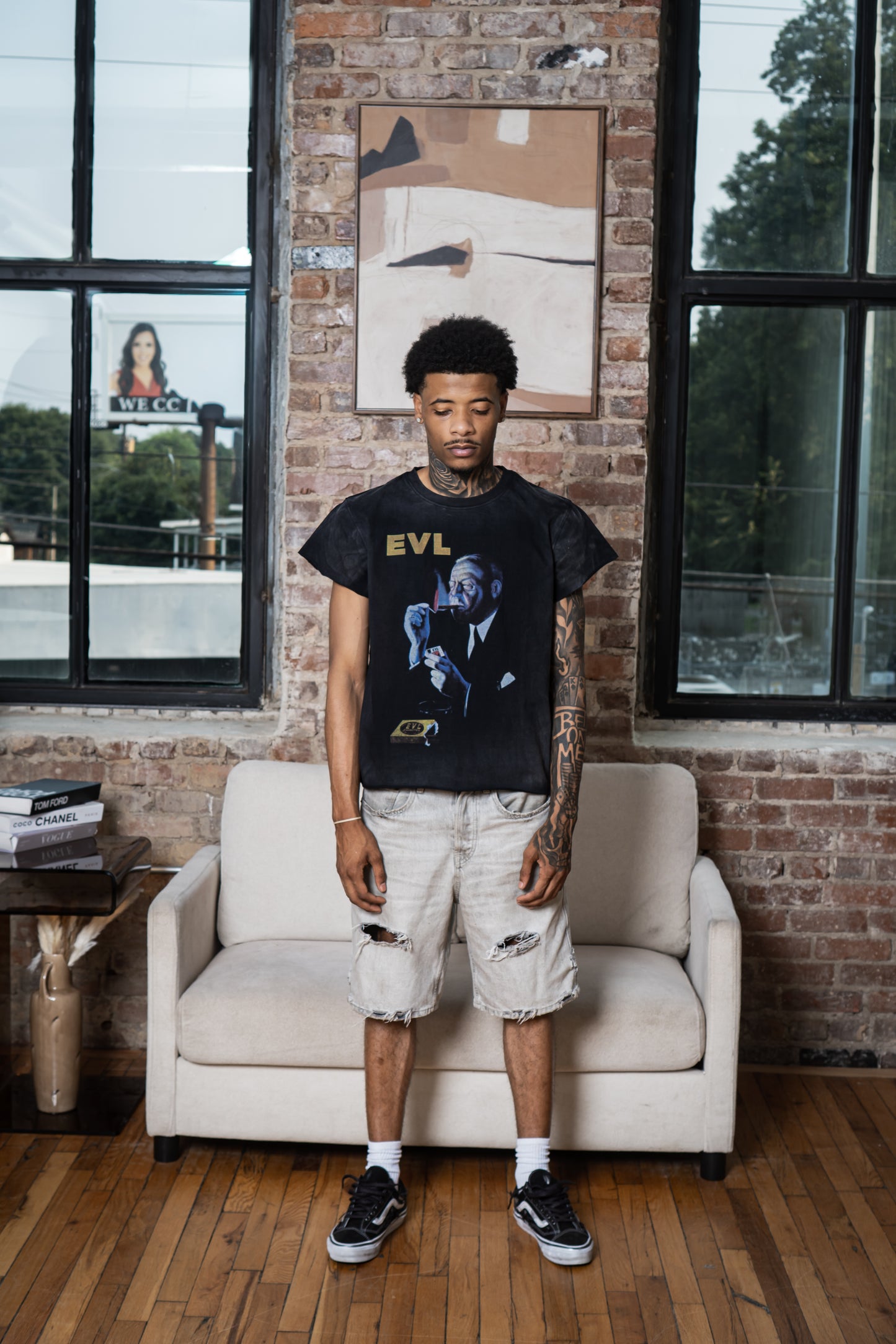 Black “ MOB BOSS “ Tee