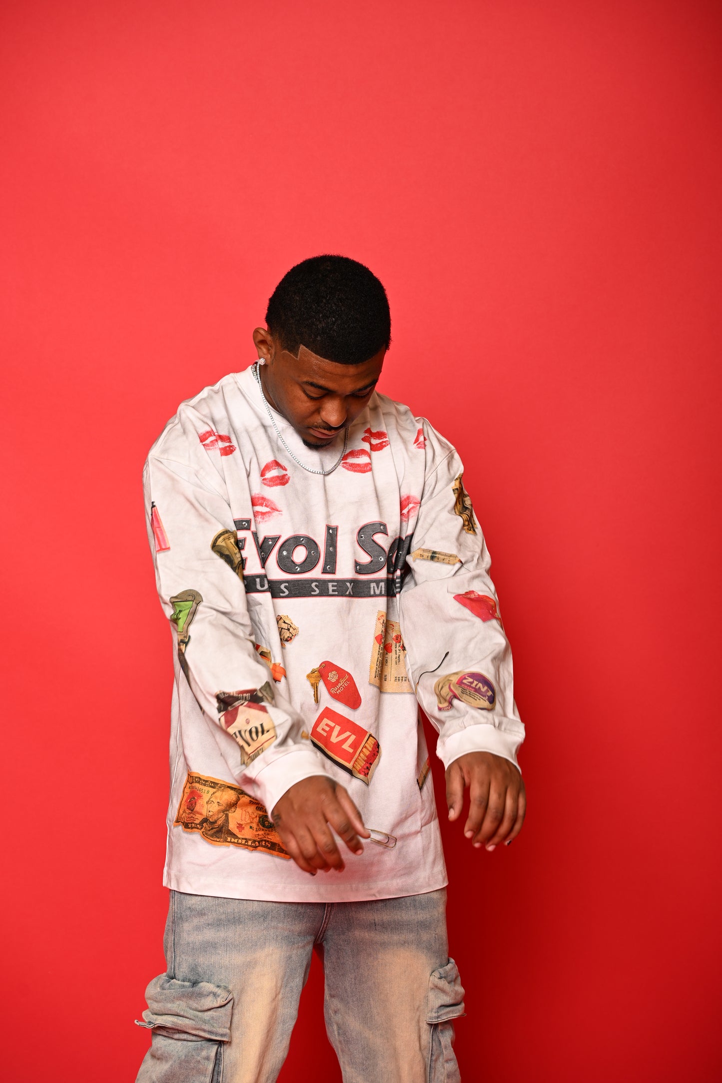 Tan Evl Lifestyle Tee