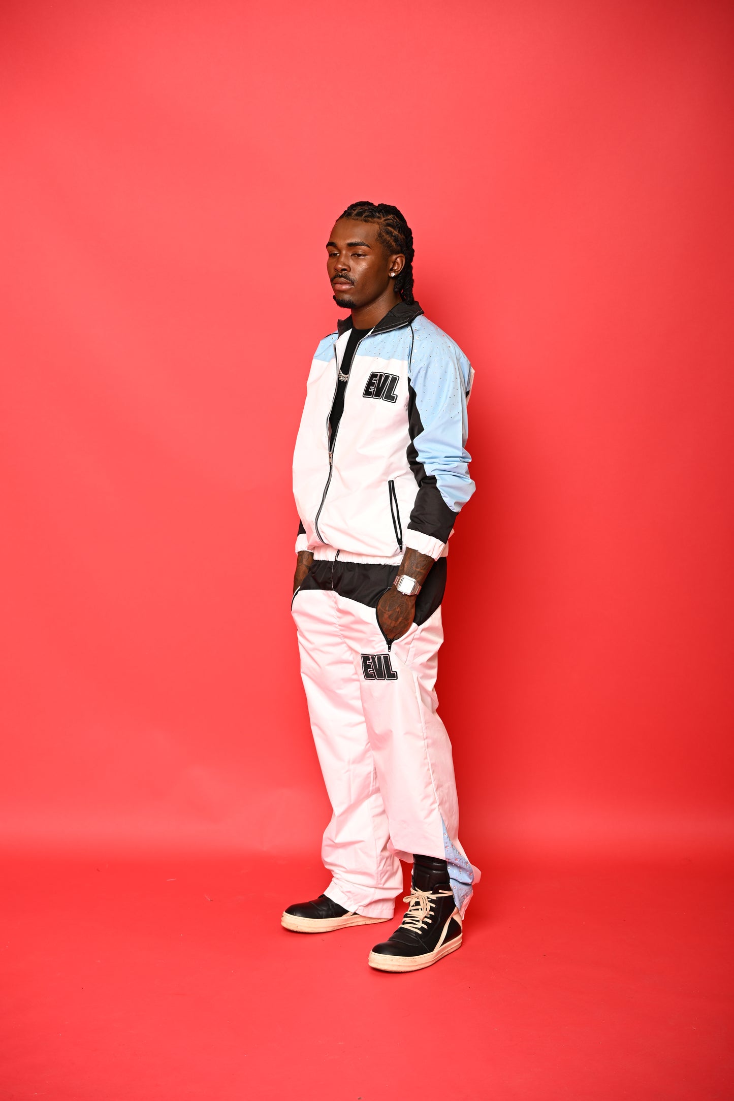 Blue EVL Rhinestone sets